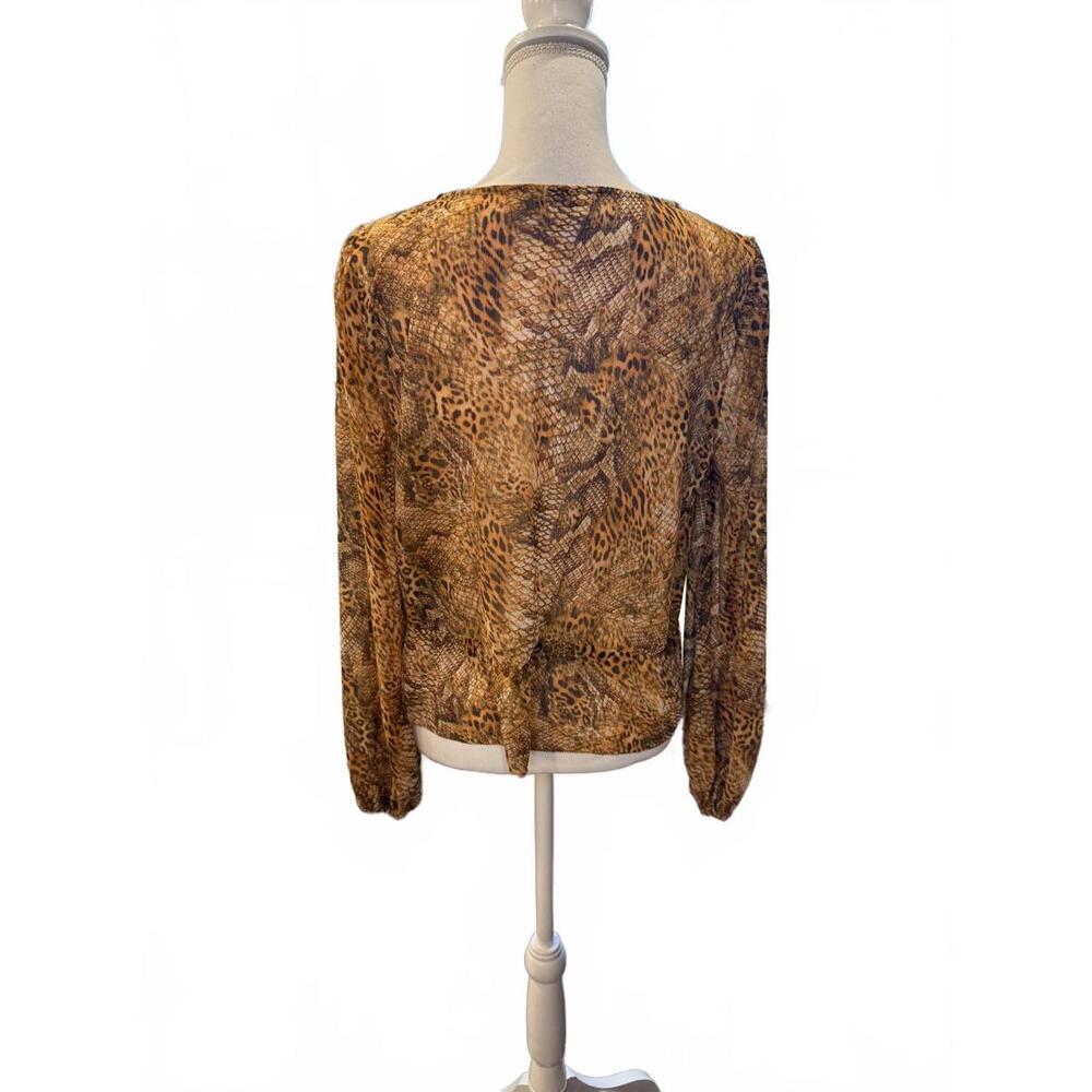 L'Agence Pixie Drawstring Blouse, Small NWOT - image 3